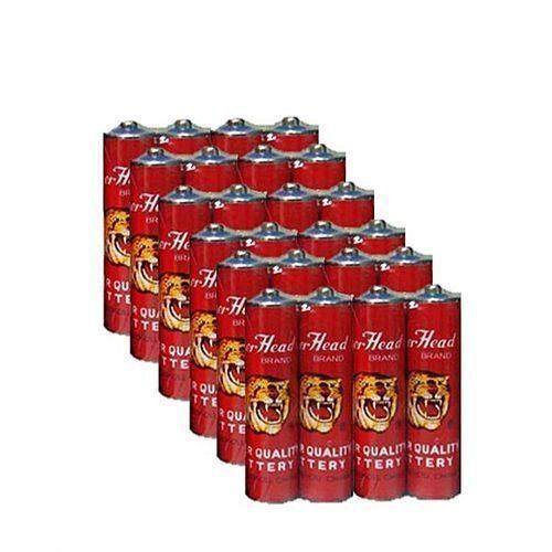 Tiger Head 1.5 Volts AA Battery - Pack Of 24 Cells-