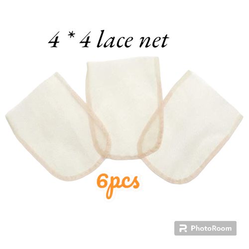 6pcs Closure Wig Net- 4*4 6pieces In 1 Pack