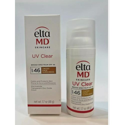Elta Md Skincare Uv Clear Broad Spectrum Spf 46 tinted face sunscreen