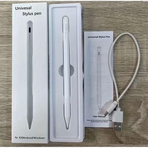 Universal Rechargeable Stylus Pen for iPad, iPhone, Android Tablets & Windows Touchscreen Laptops – High-Precision Digital Pen for Drawing & Writing
