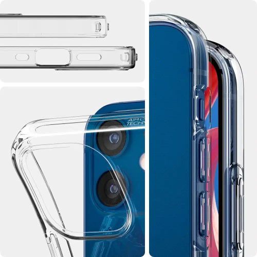 iPhone 12/12 Pro Sleek Design Clear Case –Drop Protection with Camera Guard