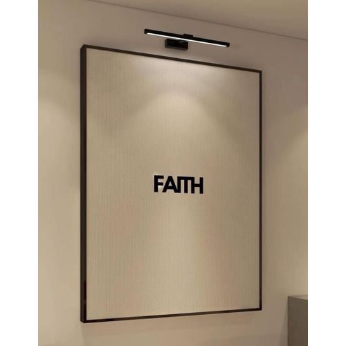 Faith Inspirational Canvas Art Frame Motivational Wall Decor for Bedroom Living Room