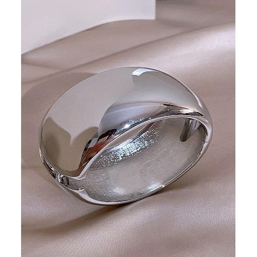 LADIES LUXURY BANGLE- SILVER