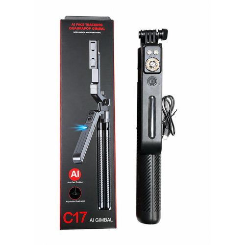 C17 Ai Face Tracking Selfie Stick Tripod