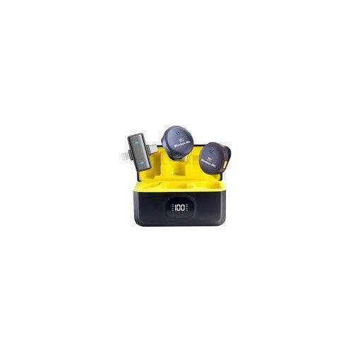 Wireless noise cancellation microphone rechargeable