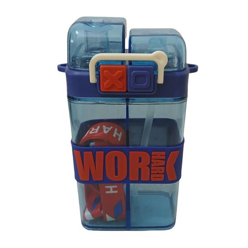 Double partition Water Bottle for Kids