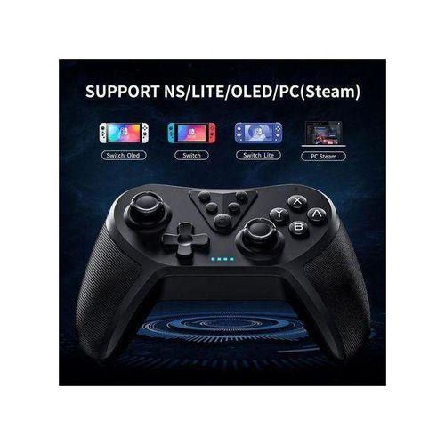 Switch Pro Wireless Gamepad, For Switch/Lite/OLED Controller--BLACK