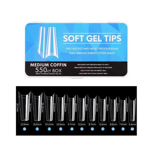 False Medium coffin TIPS 550ct box