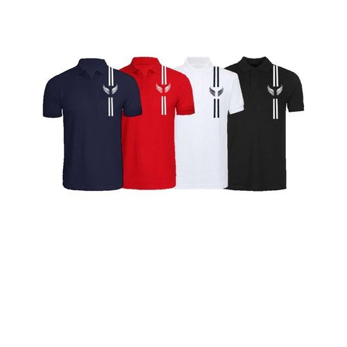Mens Confirm Quality Rank Design Polos - 4in 1