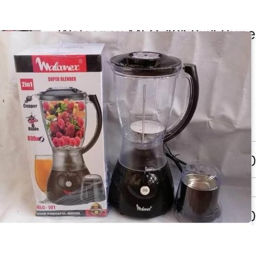 Walconex MLC-101 2in1 Super Blender - 800W Powerful Motor - 1.5L