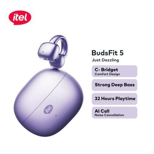 TWS BudsFit 5 Earbuds Open-Ear True Wireless Active Noise Cancellation Earbuds
