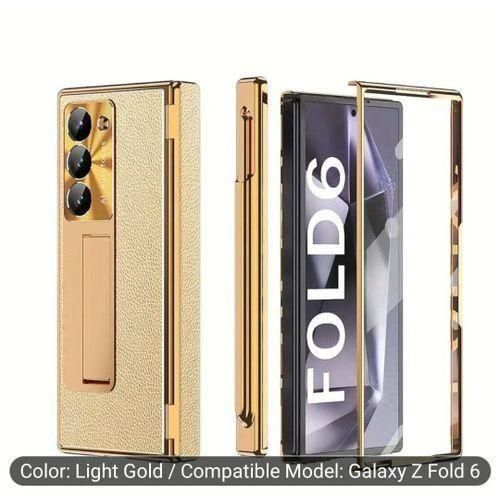 Galaxy z fold 6 kickstand, and a holder for a stylus or S Pen case