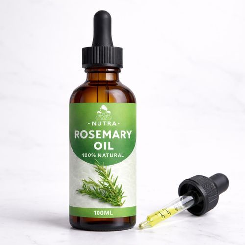 100ML Rosemary Oil for Hair & Beard Growth – 100% Natural Essential Oil for Thicker, Softer, Shinier Hair and Beard – Deep Conditioning & Scalp Care – 100ml