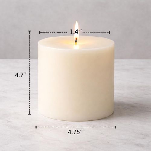 Citrus Scented Pillar Candle