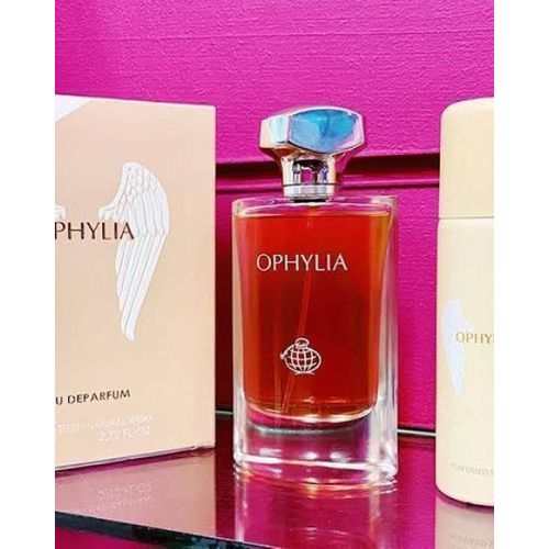 Fragrance World Ophylia Perfume + Free Body Spray – For Women – Lasts 48 Hours