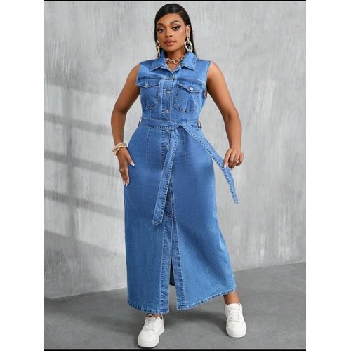 Luxury ladies jeans gown