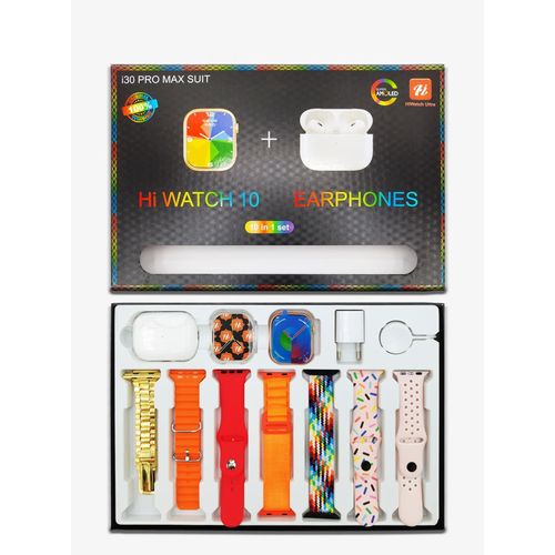 i30 PRO MAX SUIT SMARTWATCH (SUPER AMOLED) + Earpod