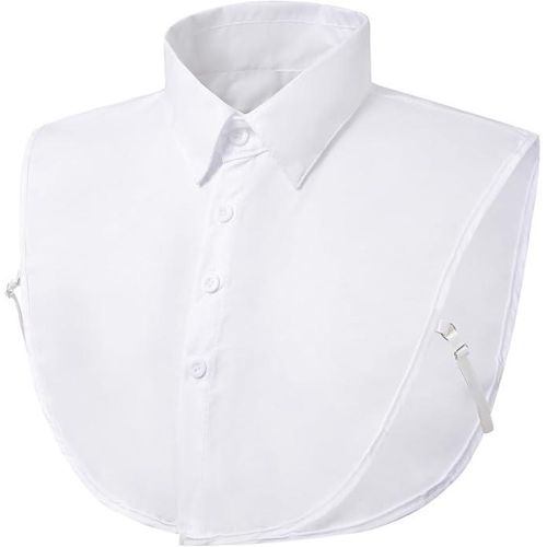 FakeCollar Detachable Faux Collars Blouse Dickey Half Shirts for Women and Girls