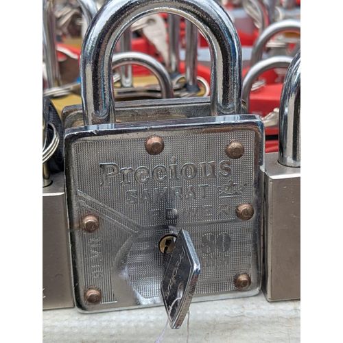 Precious Samrat Power 80mm Heavy Duty Security Padlock (Keyed Variant)