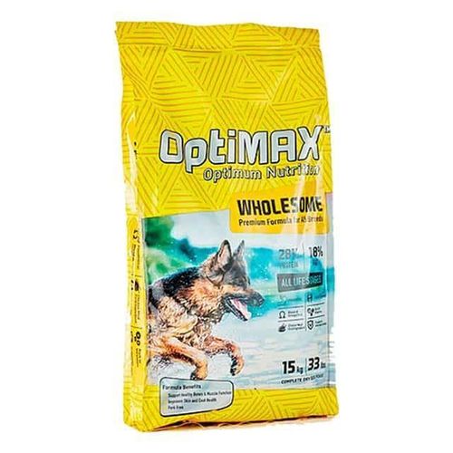 OptiMAX Wholesome Premium Formula - Dry Dog Food - 15kg