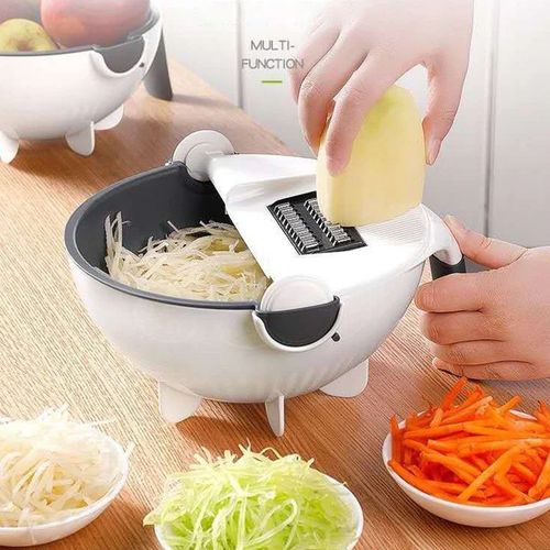 Multifunctional Cutter Vegetable Basket Grater Kitchen.