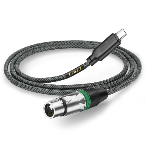 USB C to XLR Microphone Audio Cable