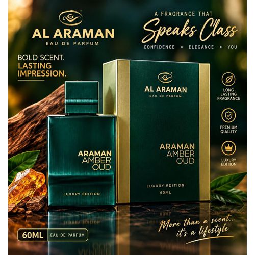 NAFDAC: A2-109371 AMBER OUD (LUXUERY EDITION) - 60ML