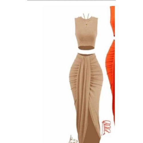Classy 2 piece for my beautiful ladies in cute brown