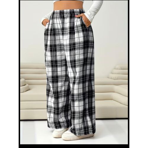 BW pattern Joggersfree pants