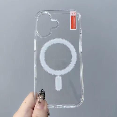 Transparent acrylic phone case with clear magnetic case for iPhone 17