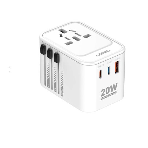 Z9 20W universal outlet fast (2 type c + 1 usb) Universal Power Adapter Converter Travel Socket Charger Plug