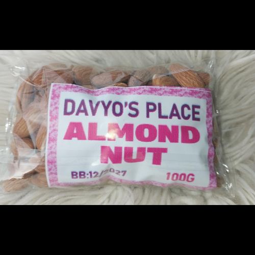 Whole Natural Almond Nut 100g