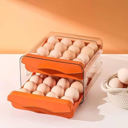 Double-Layer Egg Storage Box