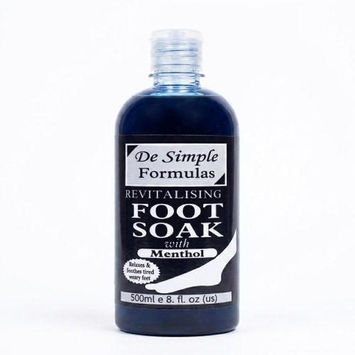 De Simple Formulas Revitalising Foot Soak With Menthol - 500ml