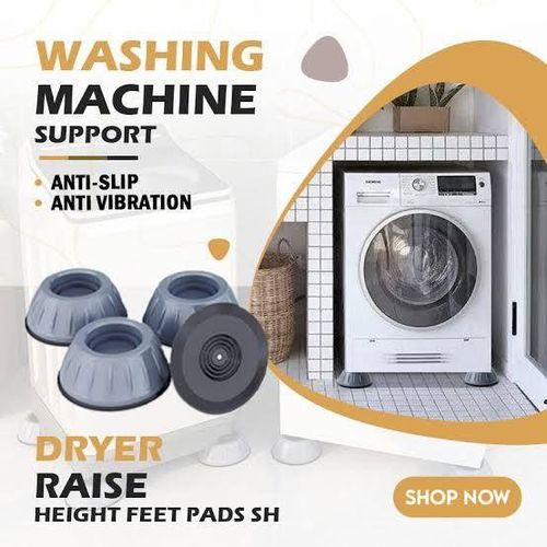 4PCS WASHING MACHINE ANTI SLIP VIBRATION PADS SHOCK ABSORBERS