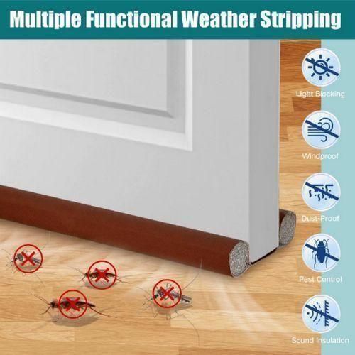 Double Side Door Bottom Seal For Cockroach And Rat Noise Reduction Stoper