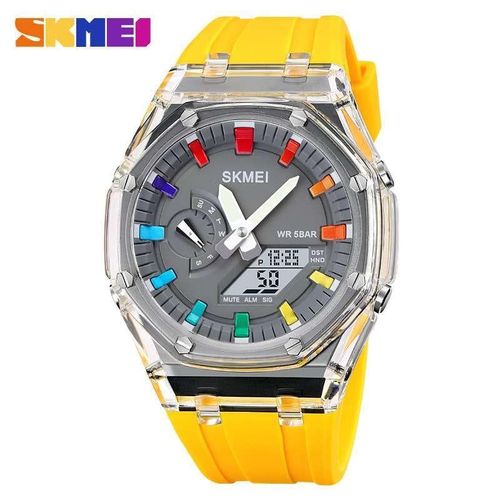 Rugged Sport Wristwatch Waterproof Analog-Digital Watch with box