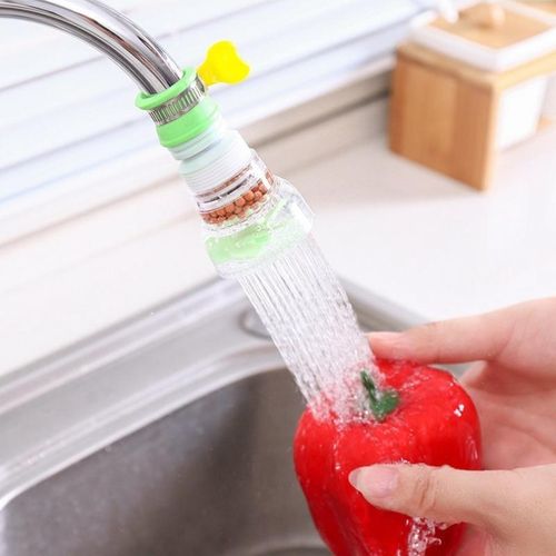 Universal 360 Rotation Faucet Bubbler Swivel Water Saving Economizer Head Shower Kitchen Faucet Nozzle Adapter Sink Accessories