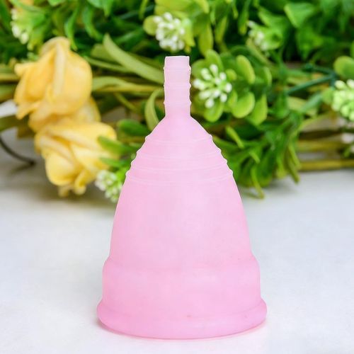 Reusable Soft Silicone Menstrual Cup, Leak-Proof Comfort for Heavy Flow, Hygienic Menstrual Care Solution