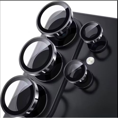 S24 Ultra Camera Lens Protector - Metal Ring Cover, Easy Installation, Anti-Scratch, Case-Friendly.