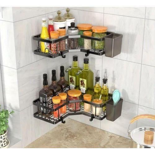 Thick Multipurpose Corner Shelf Holder -RACK