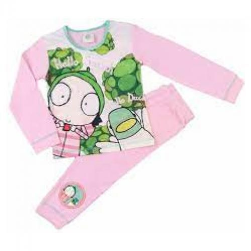 Sarah & Duck Girls Long Sleeve Pyjamas Set