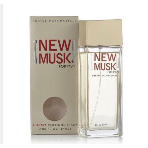 New Musk Fresh Cologne Spray (FOR MEN) 84ML NAFDAC no: 02-8054