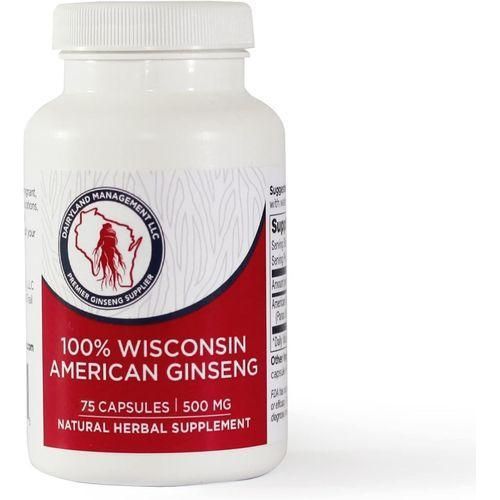American Ginseng Capsules, 75 ct