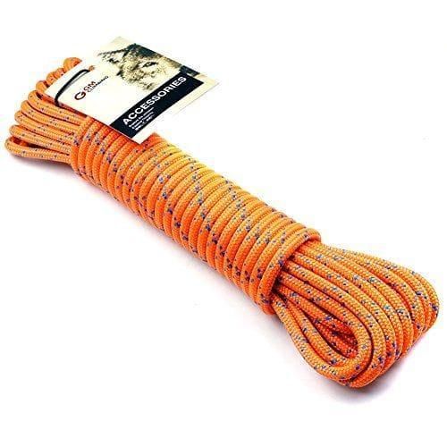 20 Meters Multipurpose Braided Nylon Rope Strong Utility Cord for Clothesline Camping and Outdoor Use