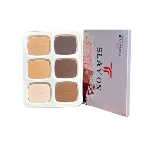 SLAY ON 6 in 1 powder palette
