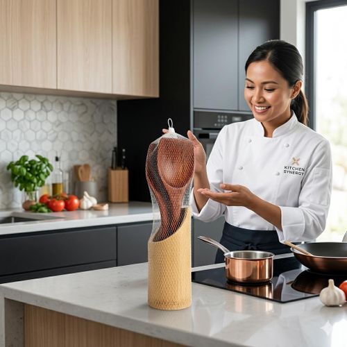 Wooden Spoon Set - 4pcs