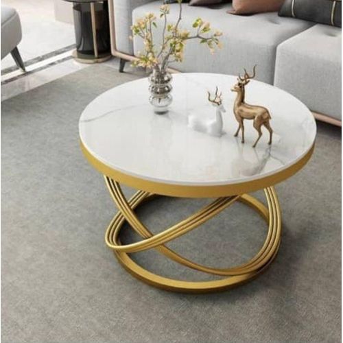 High Quality Faux Marble Round Centre Table