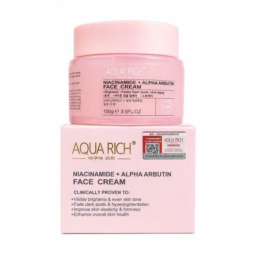 Niacinamide + Alpha Arbutin Face Cream – Brightening & Dark Spot Removal – 100g