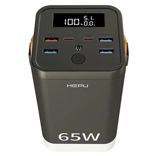 65W LAPTOP POWER BANK WITH DC PORT AND DIGITAL DISPLAY 6O,OOOMAH